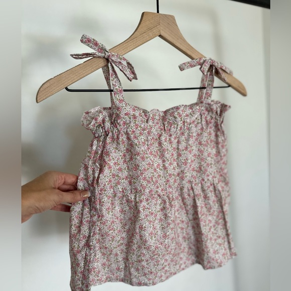 NWT flower strap top for little girls - Picture 3 of 5